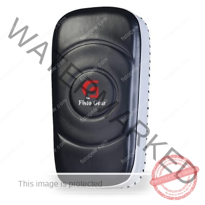 thai kick pads come in pairs size standard, extra thick color black/white kicking pad for muay thai, boxing, kickboxing, mma