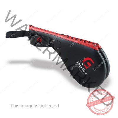 TKD Double Target Mitt Kick Pad Paddle Clapper Kicking MMA Training