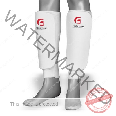 Elasticated Shin for kickboxing